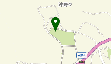 沖野々公園の地図画像