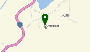 東部運動場の地図画像