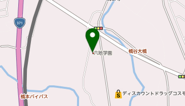 児童養護施設 六地学園の地図画像
