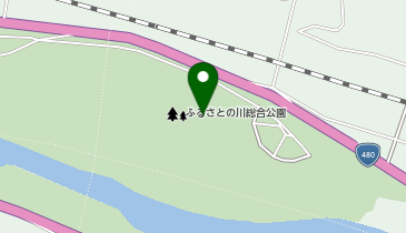 ふるさとの川総合公園の地図画像