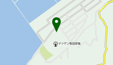 マツゲン有田球場の地図画像