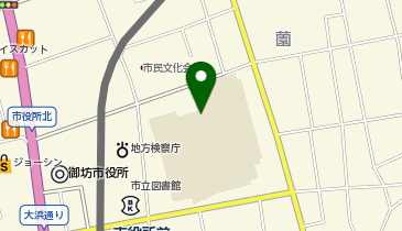 御坊小学校の地図画像
