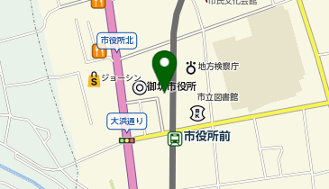 福祉センターの地図画像
