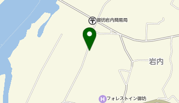 岩内会館の地図画像