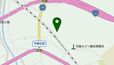 JR線路沿い高台の地図画像