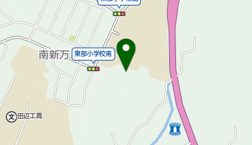 ひがしコミュニティセンターの地図画像