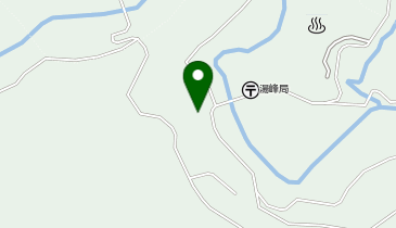 下湯川集会所の地図画像