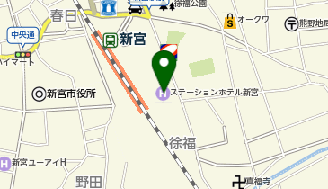 ステーションホテル新宮の地図画像