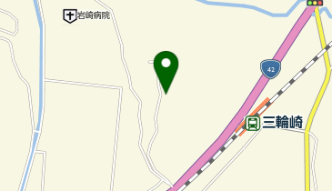 三輪崎浄水場の地図画像