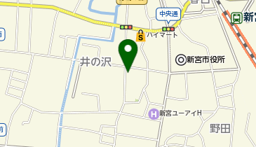 井の沢隣保館の地図画像