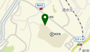 近畿大学附属新宮高等学校中学校(体育館)の地図画像