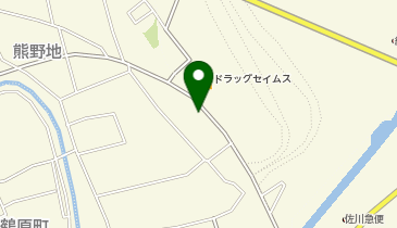 熊野地会館の地図画像