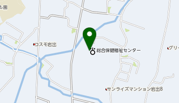 岩出市総合保健福祉センターの地図画像