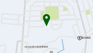 紀泉台地区公民館の地図画像