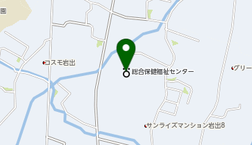 岩出市総合保健福祉センター(あいあいセンター)の地図画像