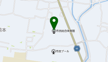 岩出市民総合体育館の地図画像