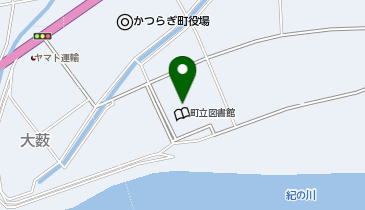 かつらぎ総合文化会館の地図画像