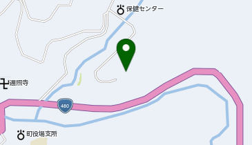はなぞの温泉「花圃の里」の地図画像