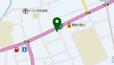 笠田ふるさと交流館の地図画像