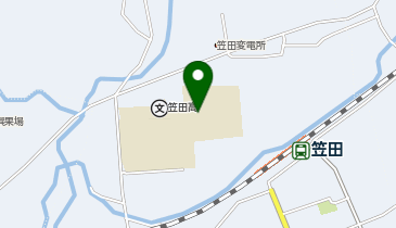 笠田高等学校の地図画像