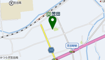 笠田東第1自治区コミュニティセンターの地図画像