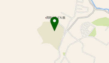 高野山中学校運動場の地図画像