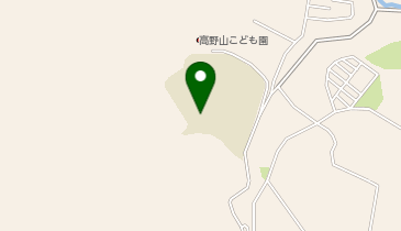高野山中学校体育館の地図画像