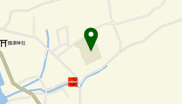 田村小学校グラウンドの地図画像