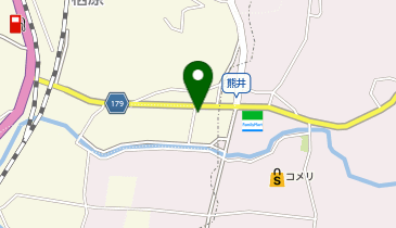 横田文化会館の地図画像