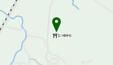 広八幡避難施設の地図画像