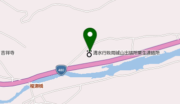 粟生小学校体育館の地図画像