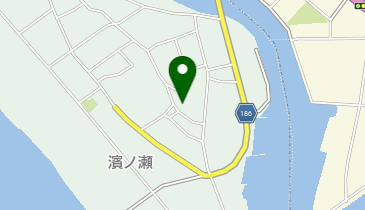 浜ノ瀬避難タワーの地図画像