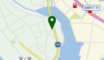 浜ノ瀬地区津波避難タワーの地図画像