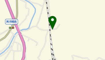 トンネル出口付近の地図画像