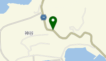 県道上の地図画像