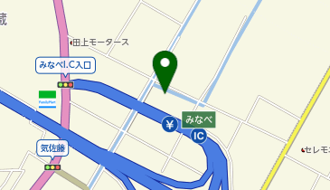 みなべIC駐車場の地図画像