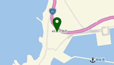 もとや魚店周辺の地図画像