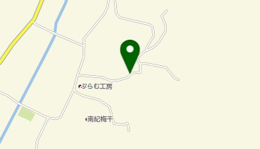 晩稲地区個人宅前の地図画像