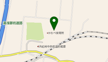 かわべ保育所の地図画像
