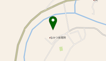 なかつ保育所の地図画像