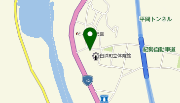 町立児童館の地図画像