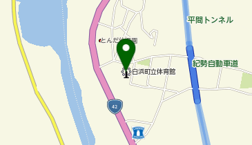 町立体育館の地図画像