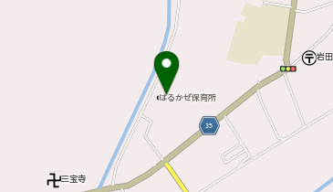 はるかぜ保育所の地図画像