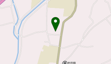岩田公民館の地図画像
