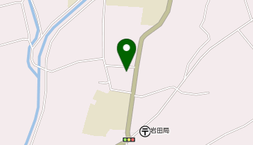 岩田高齢者憩の家の地図画像