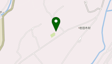 岩田児童館の地図画像