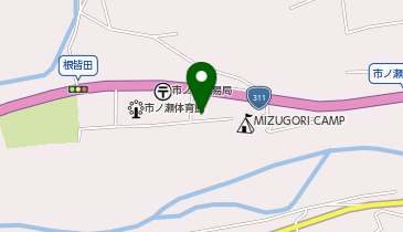 市ノ瀬高齢者憩の家の地図画像