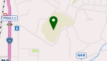 朝来小学校の地図画像