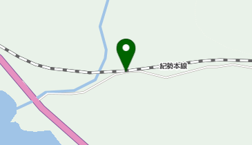 町道西浜和深川線(JR線路付近)の地図画像