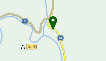 小河内集会センターの地図画像